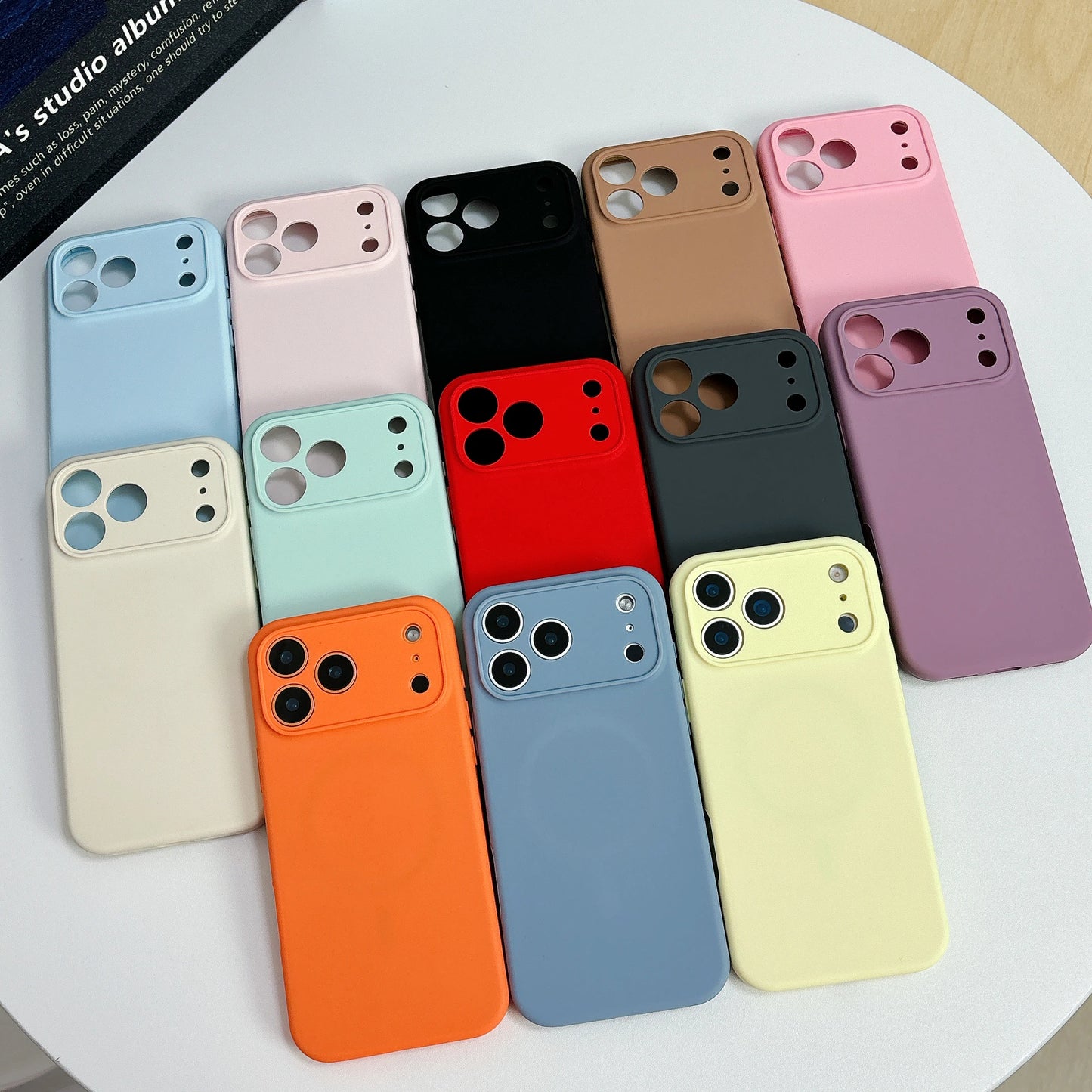 Coque Silicone iPhone 17, Pro et ProMax