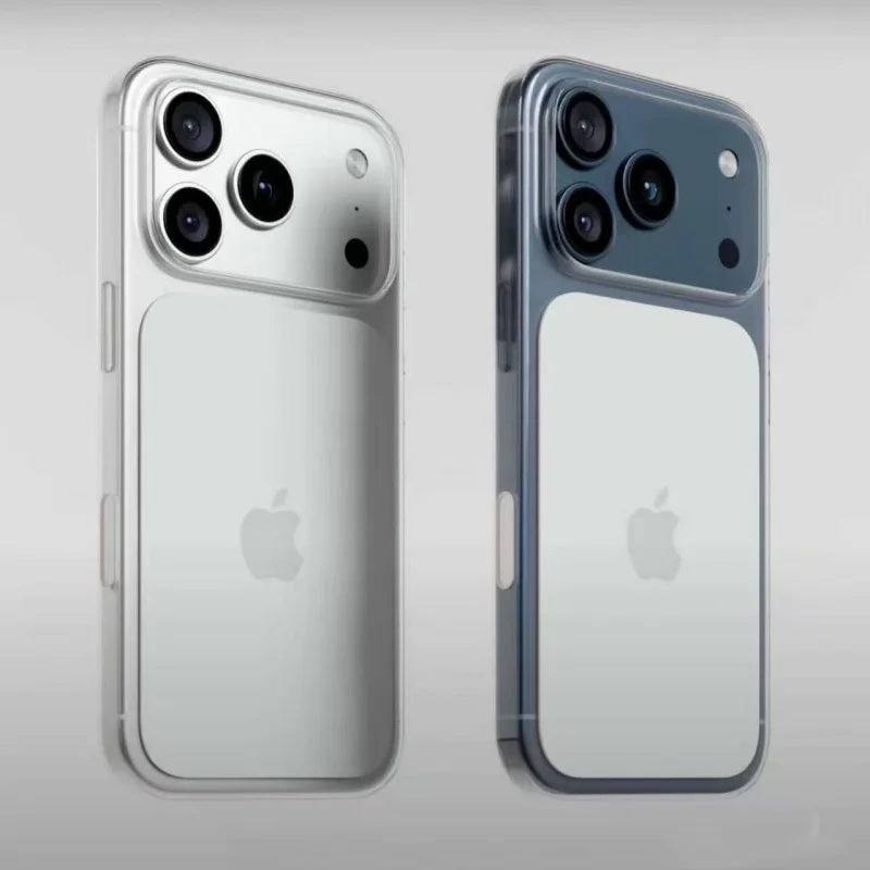 Coque originale officielle Magsafe iPhone 17, Pro, Pro Max 17  Transparent